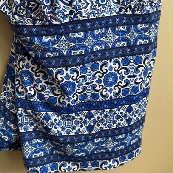 Lands End Supportive Swim Tankini 8 - Picture 3 of 7